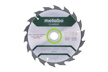 METABO HW CT 165x20x18z AKUMULATORSKA KRUŽNA PILA ZA REZANJE DRVA KLASIČNA
