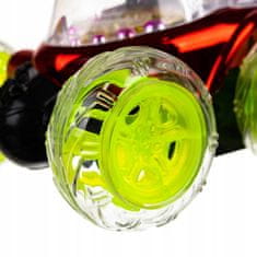 Kruzzel ACA. Vodio RGB daljinski akrobatski automobil ludi twister