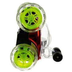 Kruzzel ACA. Vodio RGB daljinski akrobatski automobil ludi twister