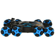 Luniks Automobil na daljinsko upravljanje sa svjetlima i glazbom – transformirajući RC