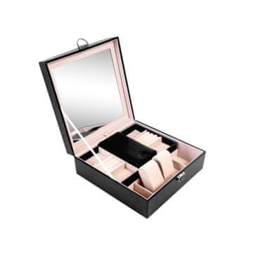 Aga Šperkovnica 25x25x8,5 cm Crna