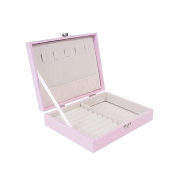 Aga Kutija za nakit 20x15x5 cm Ružičasta