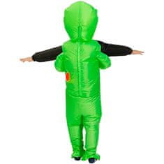 JOJOY® Napuhljiv kostim izvanzemaljac za Halloween i cosplay, zabavan kostim s ventilatorom | UFOMAN