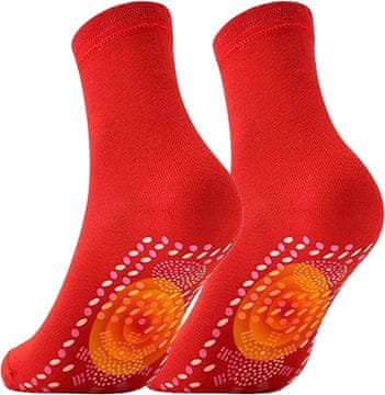 Netscroll Samogrijaće terapeutske čarape, termo čarape za bolju cirkulaciju, udobne i prozračne, za skijanje, planinarenje i hladno vrijeme, unisex, TherapySocks