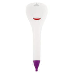 HOME & MARKER® Ručni putni parni likalnik 40x12 cm, za okomito glačanje (roza/bijela) | STEAMY