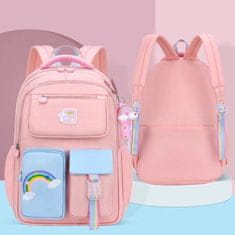 CoZy Vodootporni dječji školski ruksak Duga