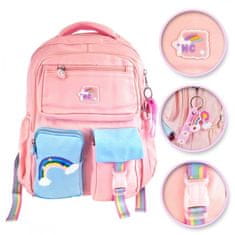 CoZy Vodootporni dječji školski ruksak Duga