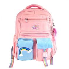 CoZy Vodootporni dječji školski ruksak Duga