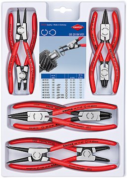 Knipex Set od 8 kliješta za uskočne prstenove 00 20 04 V01 - KN 00 20 04