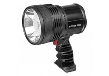 MacTronic X-pistol GEN2 reflektor, 1500LM, 5400MAH, set - LA-PSL0022