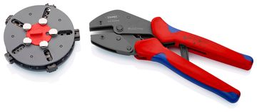Knipex Kliješta za krimpovanje sa spremnikom i 5 matrica, multikrimp - KN 97 33 02