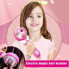 JOJOY® Set za izradu narukvica i božićni adventni kalendar + aparat za pletenje kitki, 3+ | ADVENTBRAID