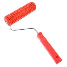 HOME & MARKER® Valjak za bojanje - aluminijski okvir, širina 18 cm (crvena) za precizno nanošenje | CROCWALL