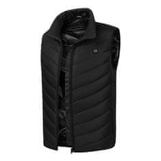 USB grijani prsluk bez rukava s 3 razine temperature, prsluk za hladnoću (uniseks) | FLAMEVEST, M