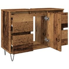 Vidaxl Kupaonski ormarić boja drva 80 x 33 x 60 cm konstruirano drvo