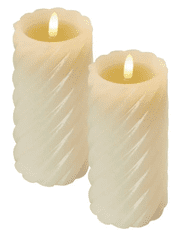 EMOS LED voštana svijeća, 17 cm, 2/1