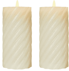 EMOS LED voštana svijeća, 17 cm, 2/1