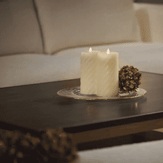 EMOS LED voštana svijeća, 17 cm, 2/1