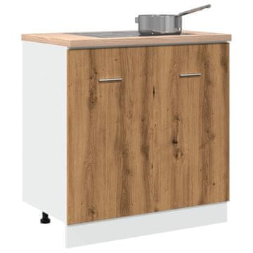 Vidaxl Ormarić za sudoper Artisan hrast 80x46x81,5 cm