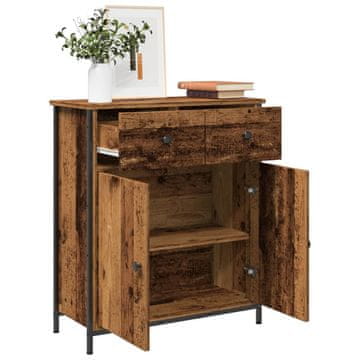 Vidaxl Ormarić, Staro drvo, 70x30x80 cm, Materijal na bazi drva