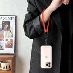 Tech-protect Wrist Strap vezica za mobitel, zarančasta/crno