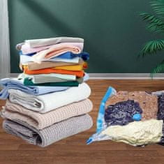 HOME & MARKER® Set vakuumskih vreća + ručna pumpa – viseće vreće za pohranu odjeće (11 kom) | VACPACK