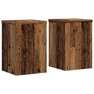 Vidaxl Stalci za biljke 2 kom 25x25x35 cm konstruirano drvo