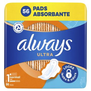 Always Ultra Day Normal ženski ulošci, 56/1