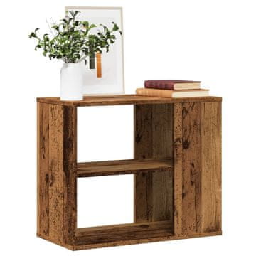 Vidaxl Bočni ormarić, antikno drvo 60x30x50 cm Materijal na bazi drva