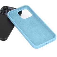 MG Silicone Lite maska za iPhone 16 Pro, svijetlo plava