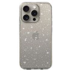 MG Crystal Glitter maska za iPhone 16, srebro