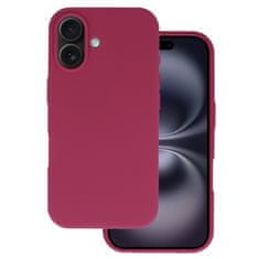 MG Silicone Lite maska za iPhone 16, bordo