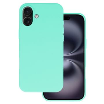 MG Silicone Lite maska za iPhone 16 Plus, mint