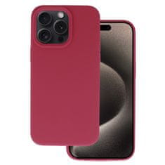 MG Silicone Lite maska za iPhone 16 Pro, bordo
