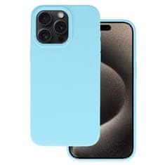 MG Silicone Lite maska za iPhone 16 Pro, svijetlo plava