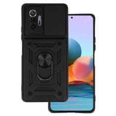 MG Slide Armor maska za Xiaomi Redmi Note 10 Pro / Note 10 Pro Max, crno