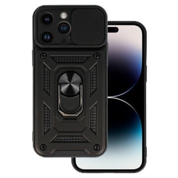 MG Slide Armor maska za iPhone 15 Pro Max, crno