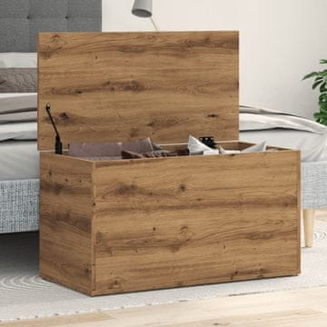 Vidaxl Komoda, Artisan hrast, 84x42x46 cm, materijal na bazi drva