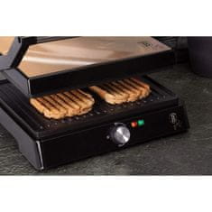 Berlingerhaus Kontaktni grill s nelijepivom površinom 2000 W Rosegold Metallic Line