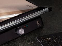 Berlingerhaus Kontaktni grill s nelijepivom površinom 2000 W Rosegold Metallic Line