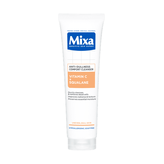 Mixa Anti-Dullness gel za umivanje, s vitaminom C i skvalanom, 150 ml