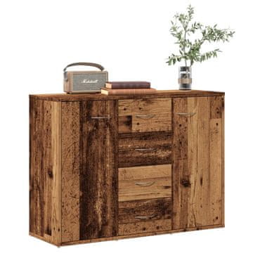Vidaxl Ormarić, Staro drvo, 88x30x64 cm, Materijal na bazi drva