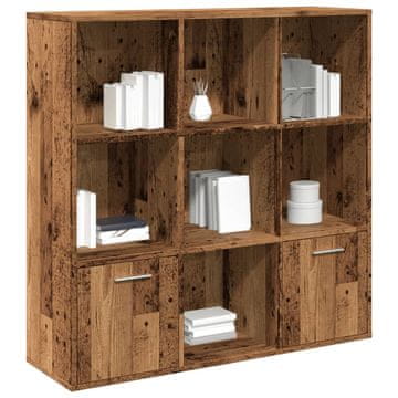 Vidaxl Polica, Staro drvo, 98x29x97,5 cm, Materijal na bazi drva
