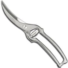 Ambrogio Sanelli KUHINJSKE ŠKARE ZA PERAĎ, PILETINU, PORCIONIRANJE MESA, ČELIK 25 CM