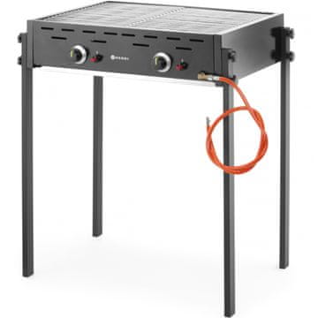 Hendi Plinski roštilj MASTER PRO BLACK 790 x 560 mm 11,6 kW