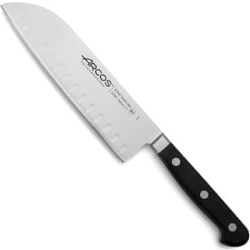 Santoku nož s kugličnim brusom ÓPERA, duljina 180/303 mm