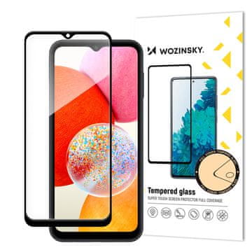 WOZINSKY 9H kaljeno staklo s crnim okvirom za Samsung A15 / A15 5G