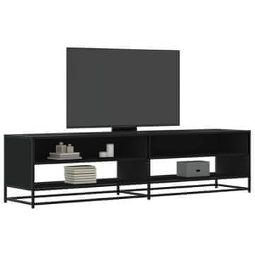 Vidaxl TV ormarić crni 180,5 x 40 x 46 cm materijal na bazi drveta