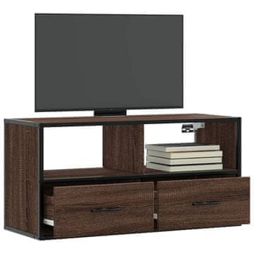 Vidaxl TV stalak smeđi hrast 80x31x39,5 cm