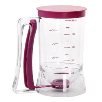 HOME & MARKER® Dozator za tijesto i palačinke 900 ml, kuhinjski dozirnik za ravnomjerno punjenje | BATTERUP